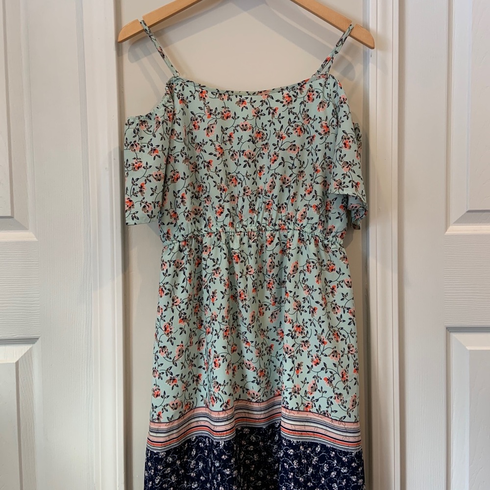 Floral Off the Shoulder Dress